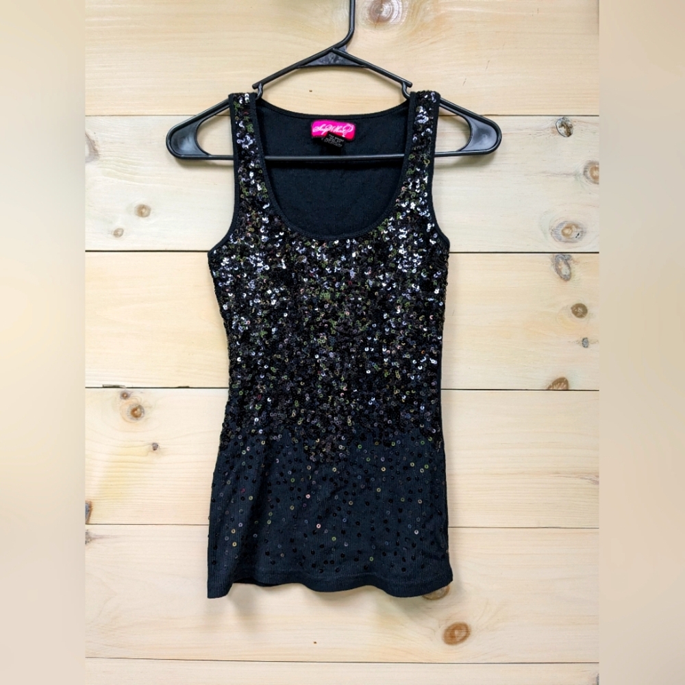 Sequence cotton tank top